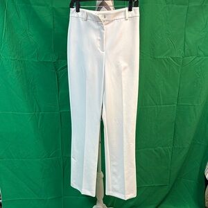 Zara White Trousers with split